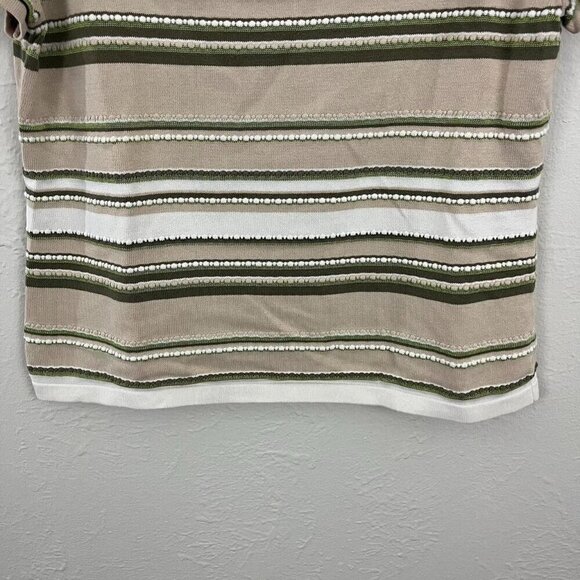 90s striped knit shirt - Picture 5 of 7
